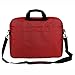 17 Inch Red Flowers Floral Design Laptop Computer Carrying Case Messenger Shoulder Bag Briefcase