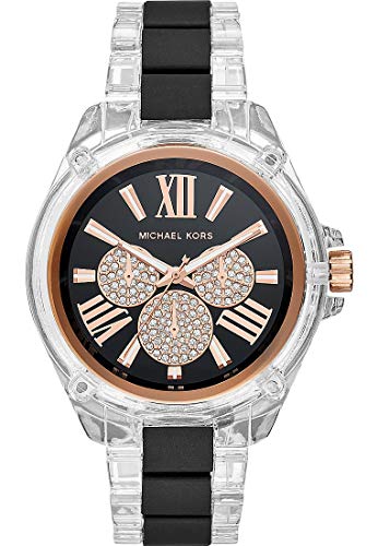 Michael-Kors-Damen-Analog-Quarz-Uhr-mit-Nylon-Armband-MK6676