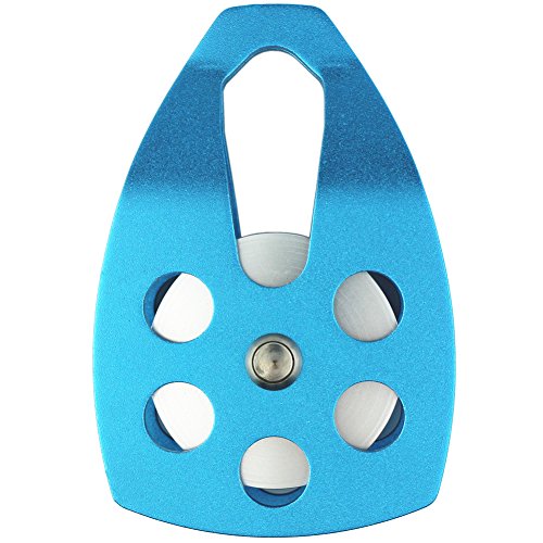 Buy PROND Aluminum Rescue Pulley, 30KN Large Climbing Rescue Pulley for