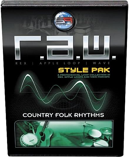 Sonic Reality R.A.W. Style Pack - Country Folk Rhythms Loops Collection Software