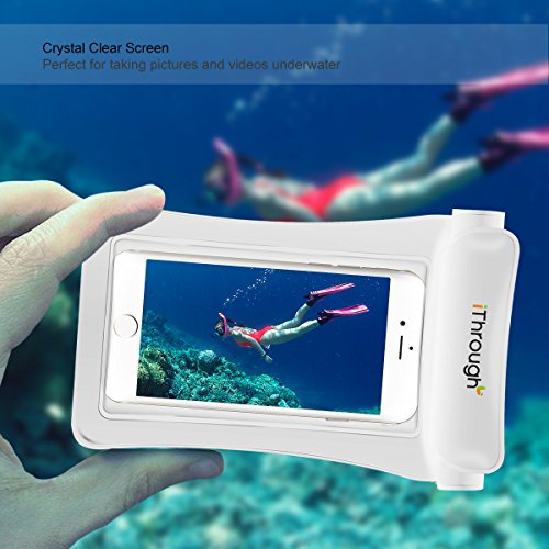 Universal Waterproof Case, iThrough Waterproof Pouch IPX8 Heavy-Duty Case Dry Bag Pouch for iPhone X/8/8 Plus/7/7 Plus/6/6s Plus/5s/se/Galaxy S5/S6/S7 Edge plus sS8 S9 Note 4/5/5/7/8 (4 Packs) - Thumbnail 6