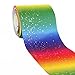 Fashion Rainbow Color Printed Grosgrain Ribbon 3