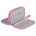 BUBM Digital Storage Bag Electronic Accessories Bag Hard Drive Organizers Earphone Cables USB Flash Drives Travel Case (Pink)