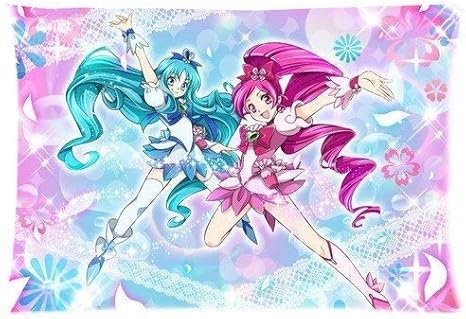 Amazon Menghom アニメ プリキュア スロー 枕カバー プリキュア カスタム ジッパー付き 長方形 枕カバー x30インチ Pc 11 枕カバー ピローケース オンライン通販