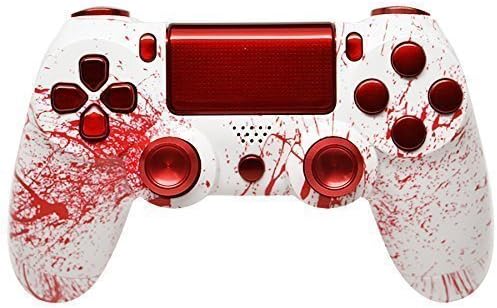 Splashes Playstation 4 Rapid Fire Modded Controller 40 Mods for All Major Shooter Games, Auto Aim, Quick Scope, Sniper Breath, Drop Shot, Auto Run, Mimic and More