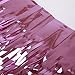 Metallic Baby Pink Foil Fringe Curtains (2-Pack, Baby Pink)