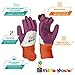 Kiddie Master Gardening Gloves for Kids - Set of 2 Pairs, Breathable Cotton, Gripping Design, Great for Home, School, Yard Work, Top Learning Tool Gift