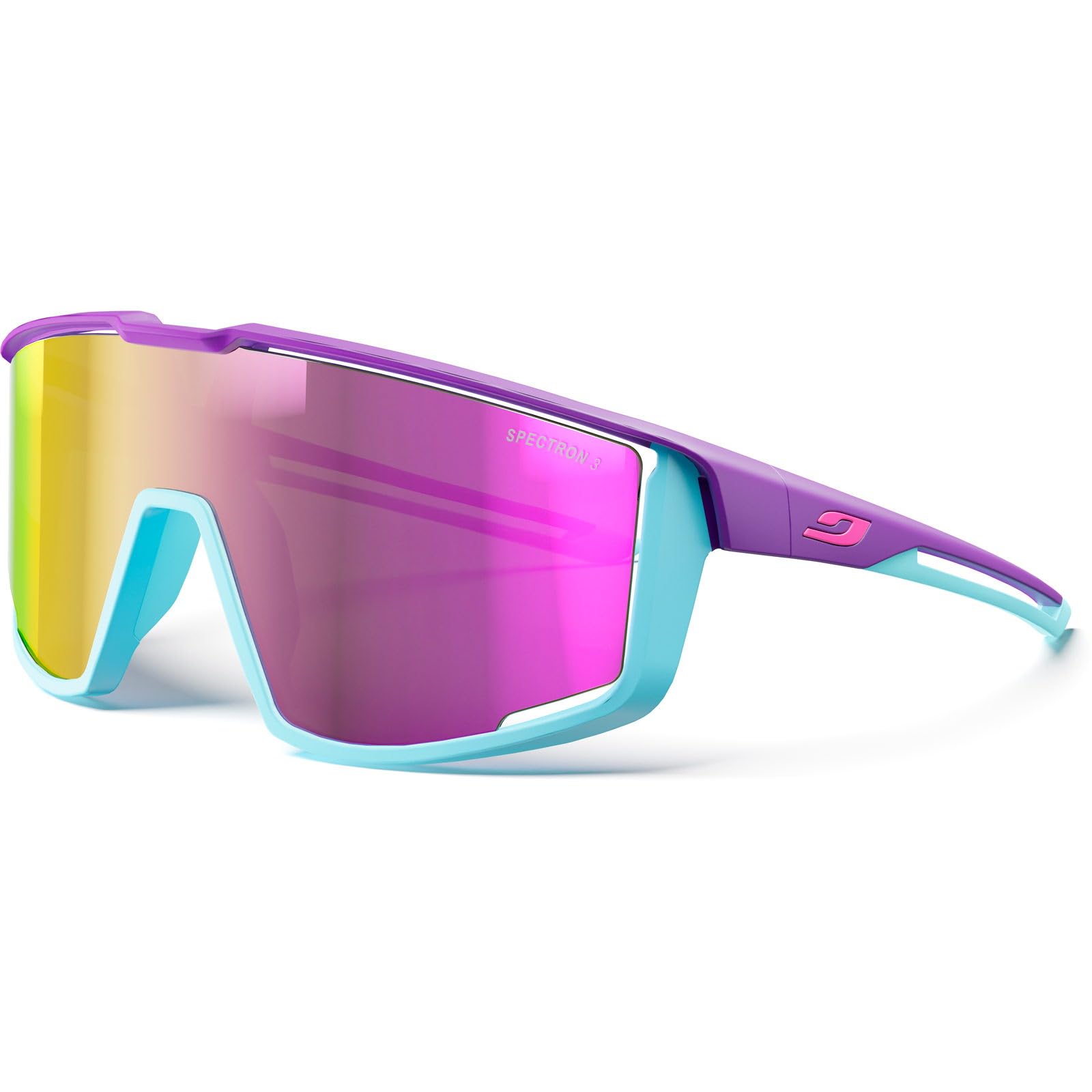 Julbo Sunglasses - DRIVE - Men - Shiny Crystal/Iridescent/Dark Brown - Polarized Category 3