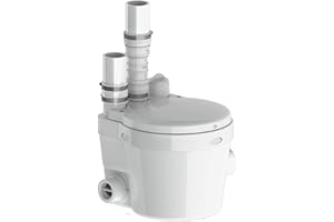 SFA SANIFLO - Saniswift - Gray Water Drain Pump - Efficient Indoor/Outdoor Solution - Powerful 1/3 HP Design - 4 Years Warranty - Certified CSA (IPC, NSPC) - Made In France