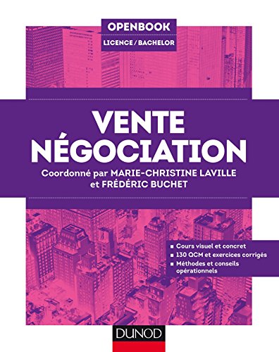 Vente négociation by Marie-Christine Laville, Frédéric Buchet, Collectif