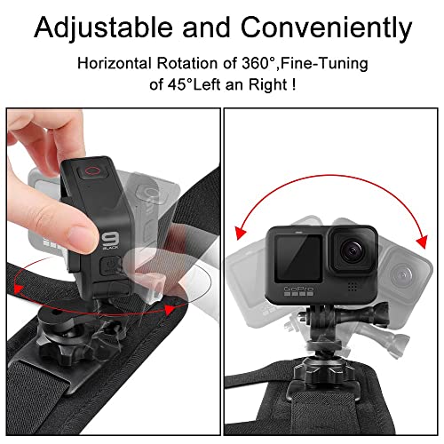 Taisioner Shoulder Strap Body Mount Clamp for GoPro AKASO DJI OSMO or