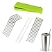 Accmor 18/8 Stainless Steel Straws, Reusable Metal Drinking Straws for 20 Oz Yeti Tumbler Rambler Cups (12, FBA)
