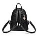 I IHAYNER Girls Bowknot Cute Leather Backpack Mini Backpack Purse for Women