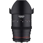 Rokinon DSX35 DSX 35mm T1.5 Wide Angle Lens for Canon EF | DSX cinema lens delivers smooth focus control and consistent color for professional video production.