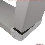 Kair 90 Degree Vertical Elbow Bend 220 x 90 Rectangular Ducting view 4