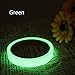4-Pack Glow in the Dark Tape ,High Luminance Photoluminescent Waterproof Removable Glow Tape Sticker(0.6