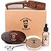 Beard Kit Beard Oil and Beard Balm - Beard Grooming & Trimming Kit Beard Brush Beard Comb and Scissors included