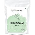 Bhringraj Powder (Eclipta Prostrata) by mi nature | False daisy| Natural and Pure Dry bhringraj leaves Powder | Hair care | Hair Pack | Improves Hair quality |Control Premature Grey Hair| 100g(4 oz)