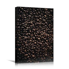 signwin Canvas Wall Art Coffee Beans Abstract Colorful...