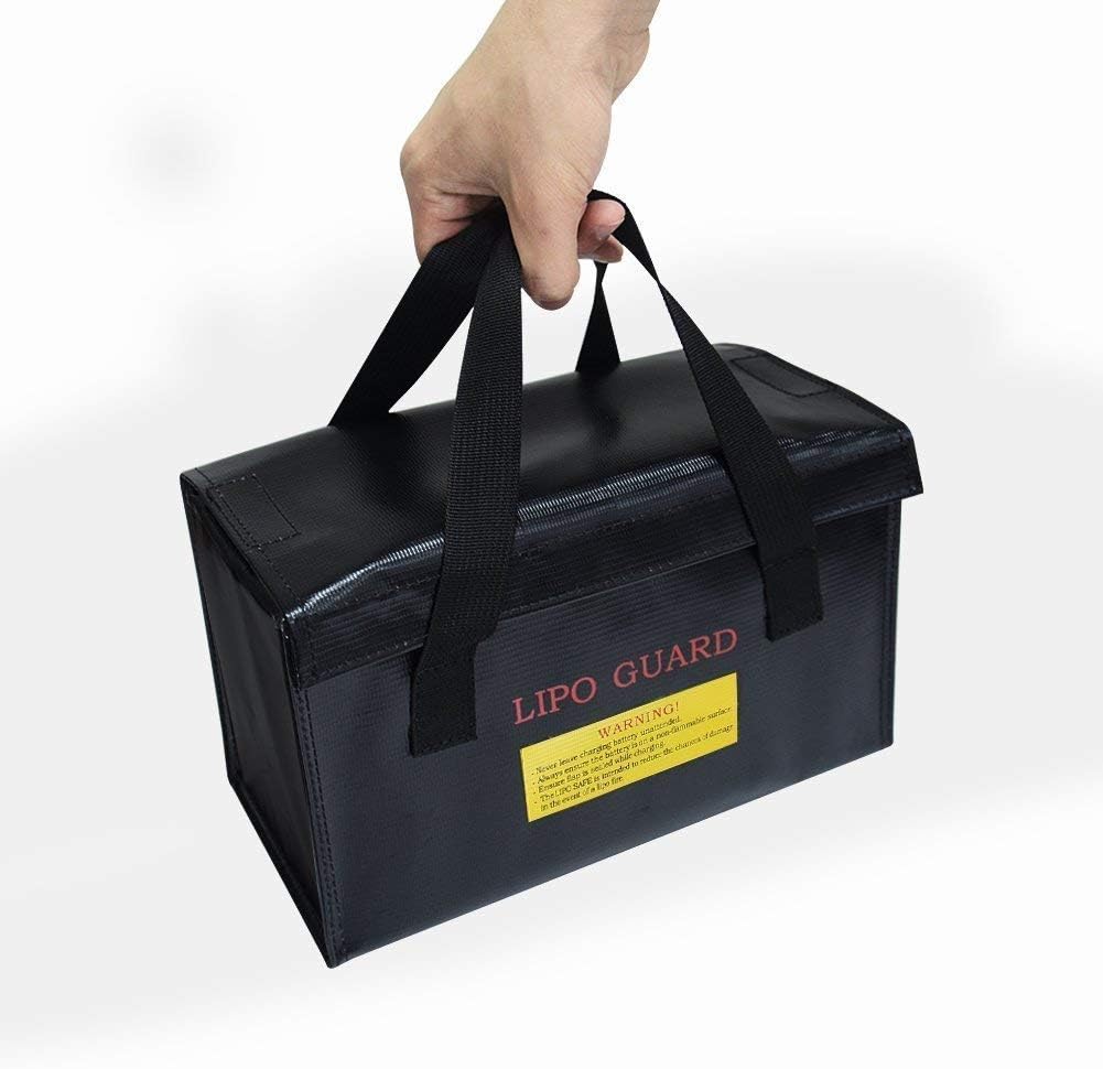 YUNIQUE GREEN-CLEAN-POWER - Fireproof Lipo Bag for Batteries, Black - Image 3