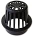 NDS 4" Atrium Grate, Black