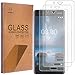 [3-PACK]- Mr.Shield Designed For Nokia 8 [Tempered Glass] Screen Protector [0.3mm Ultra Thin 9H Hardness 2.5D Round Edge] with Lifetime Replacement