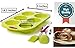 Maxi Nature Silicone Cupcake Pan with Baking Brush & Spatula - Non Stick, Durable, Easy to Clean Molds - Microwave, Dishwasher & Freezer Safe - Muffin Pan for Mini Pies, Tarts, Quiche