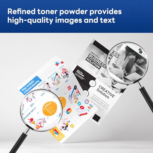 ICOMJET 207A Compatible Toner Cartridge Replacement for HP 207A W2210A Work for HP Color Laserjet Pro M255nw M255dw MFP M282nw M283fdn M283fdw (with chip,4Pack)
