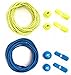 No Tie Elastic Shoelaces (2 PACK) - Reflective Running Gear for Kids and Adults - Shoe Laces for Sneakers With a Strong Lock Button by Sport2People