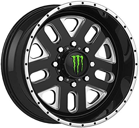 Monster Edition 539BM 20x10 8x165.1 -25mm Black/Milled Wheel Rim