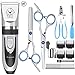 YIDON Dog Clippers, Dog Grooming kit Cordless Adjustable Pet Clippers Dog Hair Trimmer Rechargeable Dog Shears Pet Grooming Professional Hair Clipper Low Noise for Small Large Dogs,Cats,All Pets