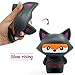 Jumbo Squishies FLY2SKY Ninja Squishies Slow Rising Kawaii Animals Fox/ Panda Squishies Stress Relief Squeeze Squishies Toys for Kids/ Adults