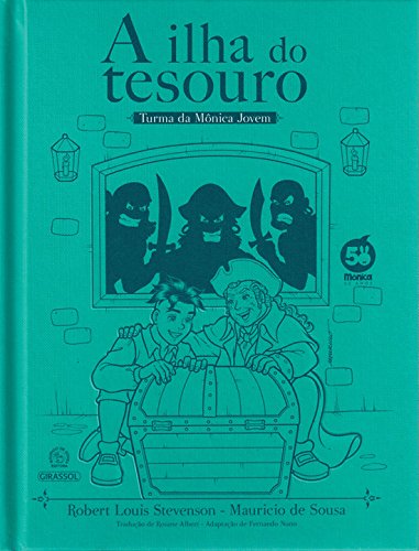 Livro Turma da Mônica Jovem. A Ilha do Tesouro 1