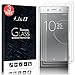 Xperia XZ Premium Screen Protector, J&D Glass Screen Protector [Tempered Glass] HD Clear Ballistic Glass Screen Protector for Sony Xperia XZ Premium - Protect Screen from Drop and Scratch (3 Packs)