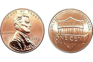 2017 P Bankroll of 50 - Lincoln Shield Cent Historic Issue Anniversary Uncirculated