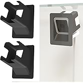 Teccle 2 Pack Angled Window Mount for Wyze Cam V4 V3, Tilts 20 Degrees | 20 Degrees Tilt Wyze V4 Window Mount for Indoor/Outdoor Monitoring , No Reflection , No-Drill , Through Glass for Wyze Cam