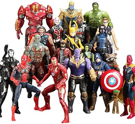 avengers toys full set