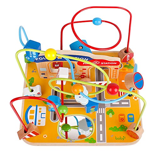 3 Wooden+Traffic+Coaster+Educational+Toddlers