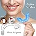 Herwiss Teeth Whitening Accelerator Light, Powerful Blue LED Teeth Whitener with 3 Adapters for iPhone, Android & USB, Whiten Teeth Faster, Work with Teeth Whitening Strips, Gels (Not Included)