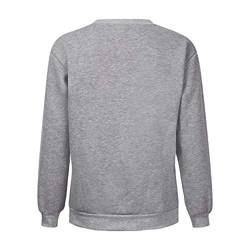 image for TIANRUN Women Loose O Neck Long Sleeve Fall Winter Letter Print Sweats