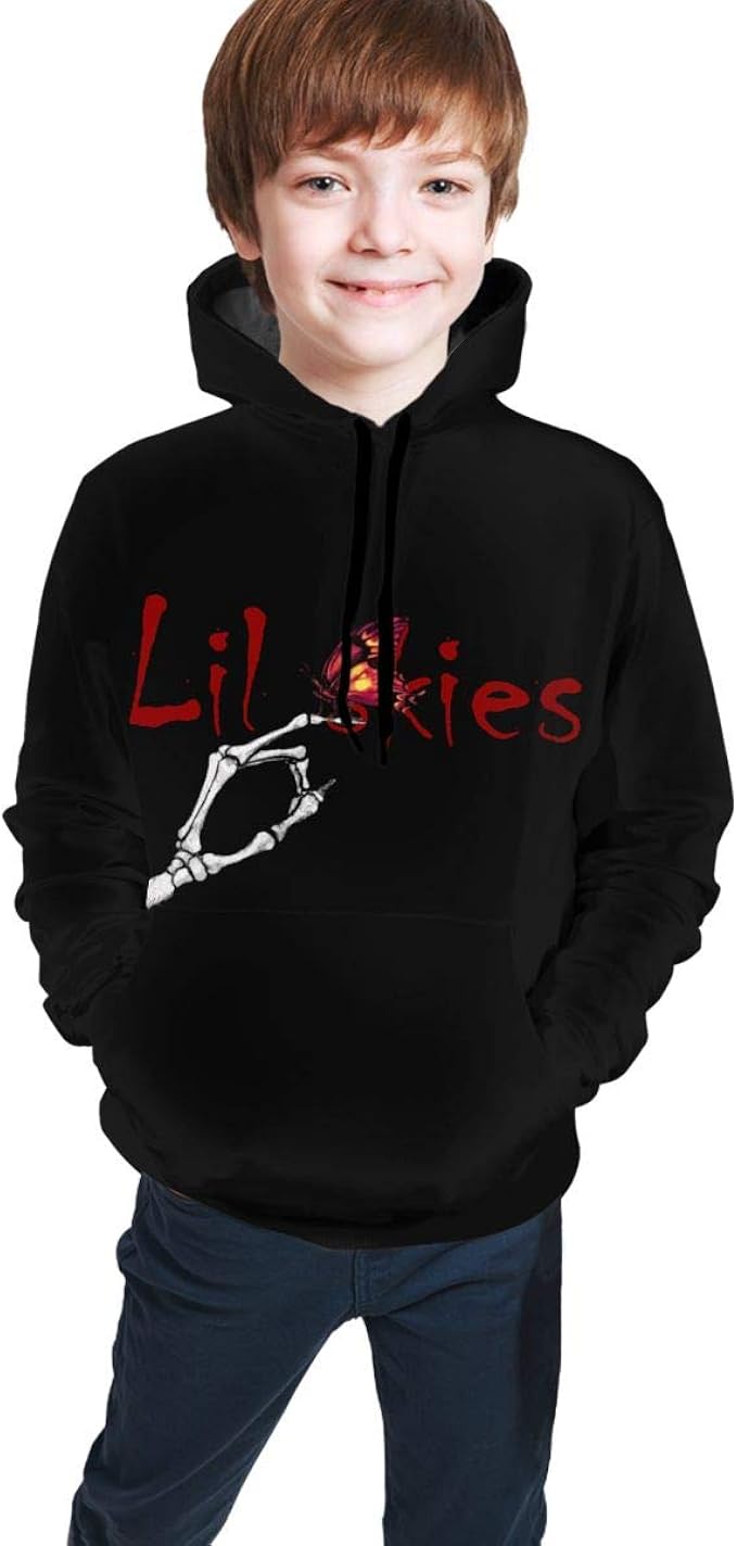 lil skies butterfly hoodie