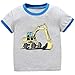 Hugbug Boys Excavator Pajamas Set 2-7T