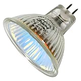 Halco 107118 - MR16BAB/RED - Red 20 Watt MR16 Halogen Light Bulb, 36 Degree Beam Spread, 12 Volt