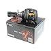 Docooler 10BB 6.3:1 Left/Right Hand Bait Casting Fishing Reel 9Ball Bearings + One-way Clutch High Speed (Black-Left)