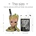 lugongjiaju Groot Action Figures Guardians of The Galaxy Flowerpot Baby Fashion Cute Model Toy Pen Pot Best Gifts 5.51 inch