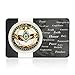Proud Military US Freemason Military Veteran Challenge Coin with Delicate Card