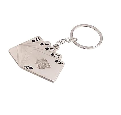 Auto Anhänger cool Poker Glück Schmuck Charme Rückspiegel Dekoration hängende Autodekoration Autoteile