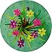 VANVENE 24-Count [12+12] Bouquet of Zephyranthes Assorted Color Flower Pen, Novelty Design Flower Arrangement Style Extra Fine Gel Pen of Grass and Zephyranthes
