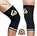 Copper United Knee Compression Sleeve Support for Running , Sports , Joint Pain Relief , Arthritis & Injury Recovery - GUARANTEED Infused Fit Support Brace - Protects Patella & Wear Anywhere - Single