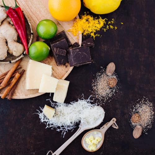 Microplane Zester Küchenreibe in Schwarz für Zitrusfrüchte, Hartkäse, Ingwer, Schokolade & Muskatnuss mit feiner Edelstahlklinge - Made in USA thumbnail 3